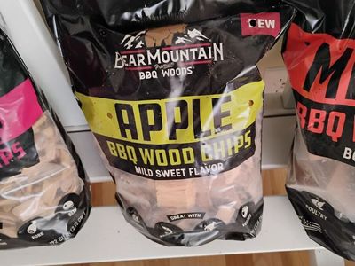 BEAR MOUNTAIN APPLE BBQ WOOD CHIPS 192