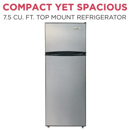 Frigidaire 7.5 cu ft Refrigerator, Platinum