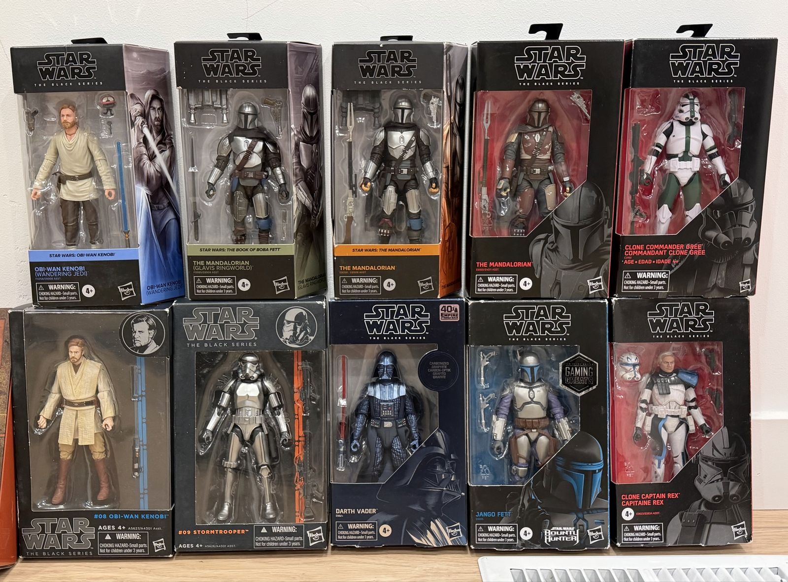 STAR WARS COLLECTIBLES - Black Series, VC Collection, LEGO’s