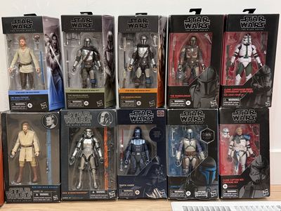 STAR WARS COLLECTIBLES - Black Series, VC Collection, LEGO’s