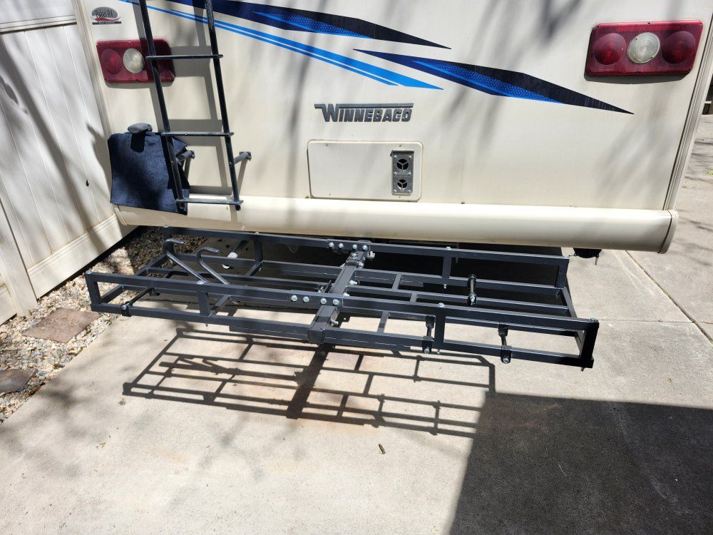 Heavy duty ebike/cargo rack $150