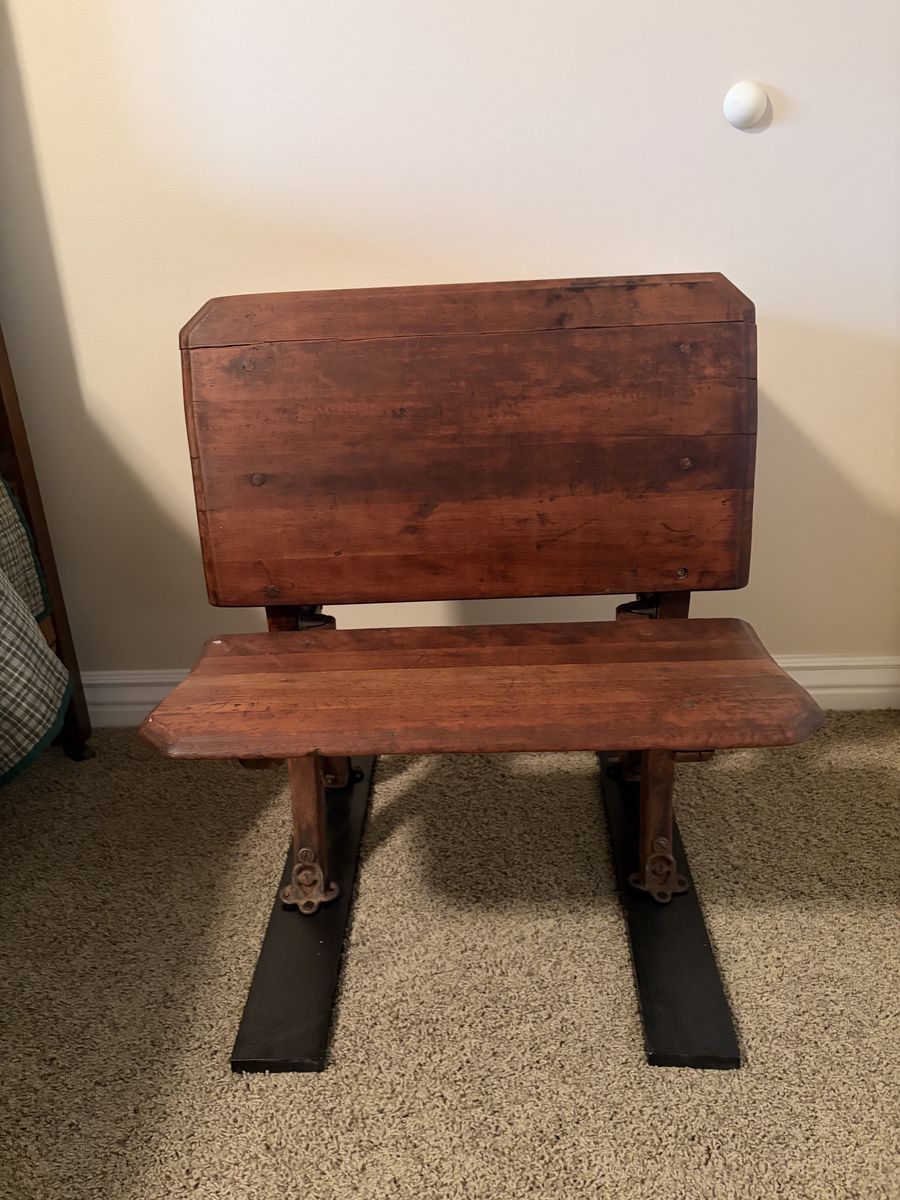 Antique School Desk