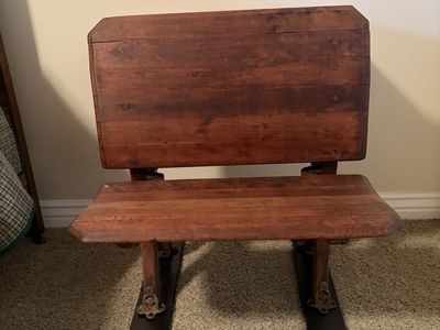 Antique School Desk