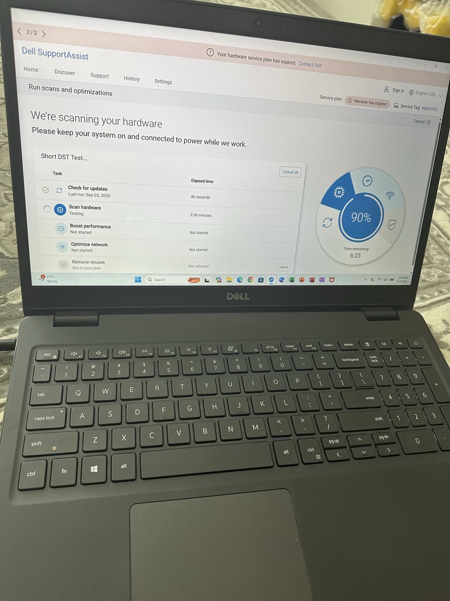 Dell Fast Laptop i7 Core 10th Gen 16 GB RAM 512 GB SSD