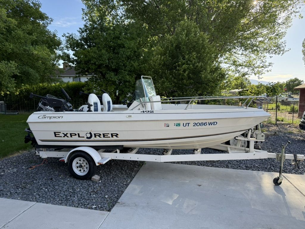 Lake-Ready 16' Explorer Fishing Boat with Downriggers & Fish Finder