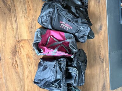 Assorted Duffle Bags Lot - Set of 6 Gym & Travel Bags