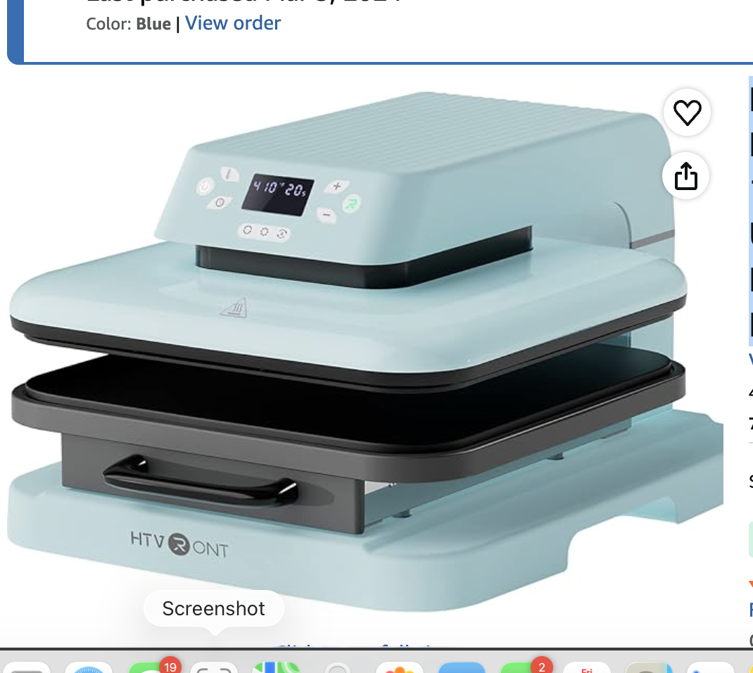 HTVRONT Auto Heat Press Machine for Sublimation