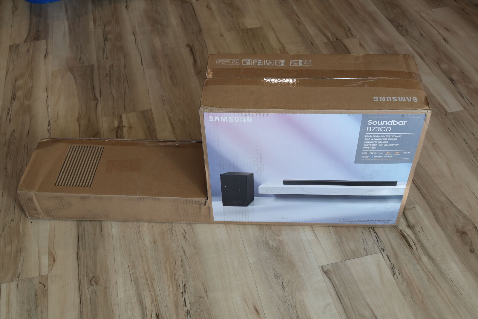 Samsung HW-B73CD 5.1 Soundbar w/ Wireless Subwoofer