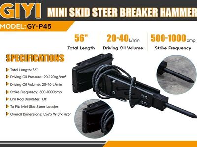 New Mini Skid Steer Breaker