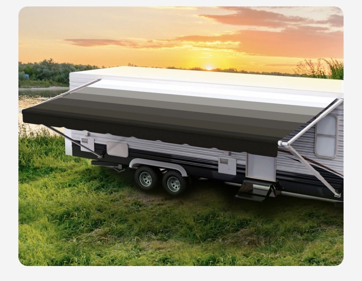 RV Awning Fabric Replacement – Heavy Duty Vinyl for Patio Awning