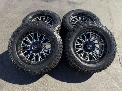 New LT285/60r20 RT Fittipaldi FA08 8x180 Chevy GMC