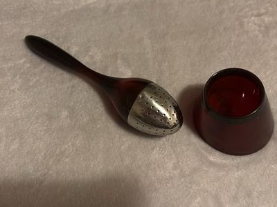 Antique Stand up Tea Infuser