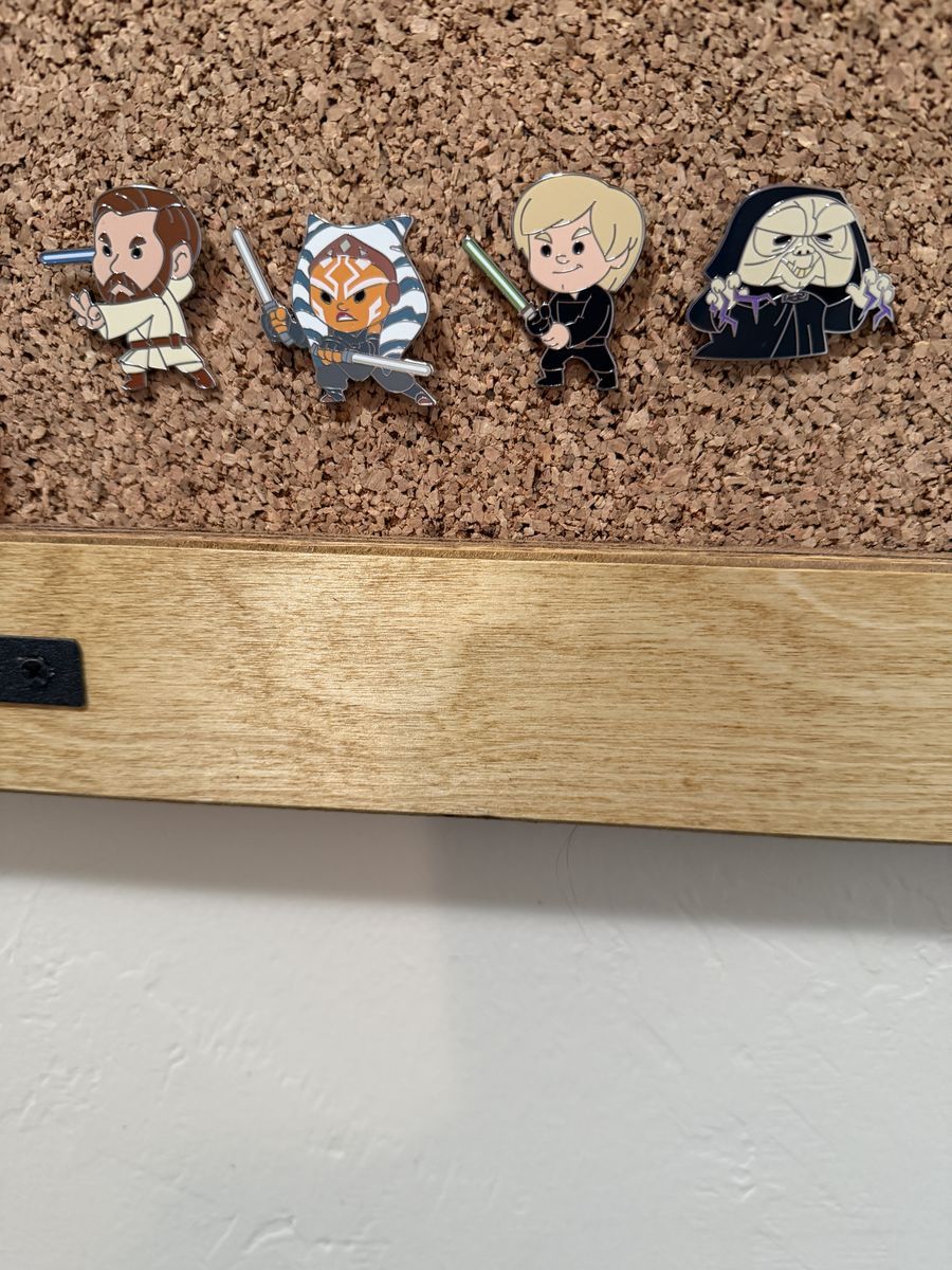 Genuine Disney Pins from the new Star Wars Light Side vs Dark Side Mystery Pins