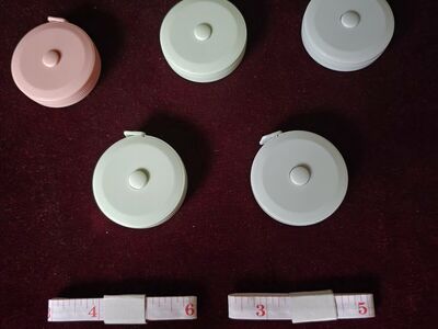 Retractable Soft Measuring Tapes, Rulers