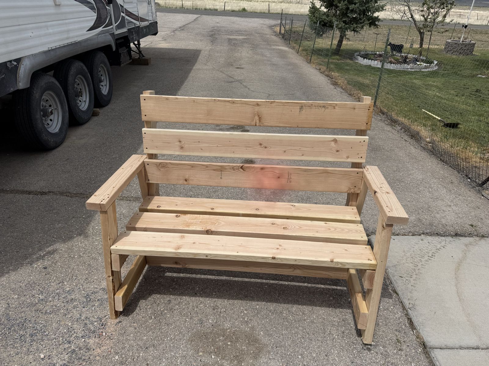 Wooden Bench