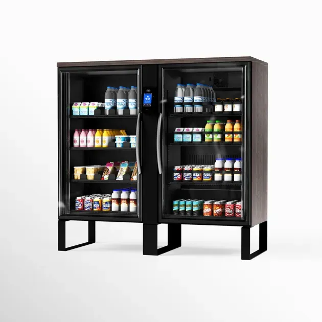 365 Retail Markets Stockwell 2.0 Smart Retail Cabinet Dual-Climate Free Shipping