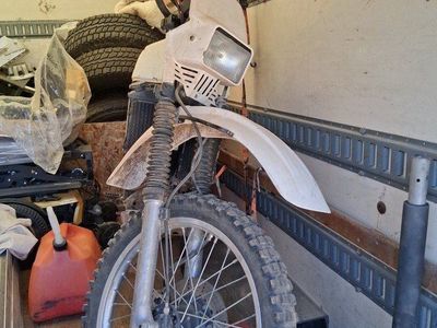 Classic 1986 Kawasaki KLR600 adventure bike