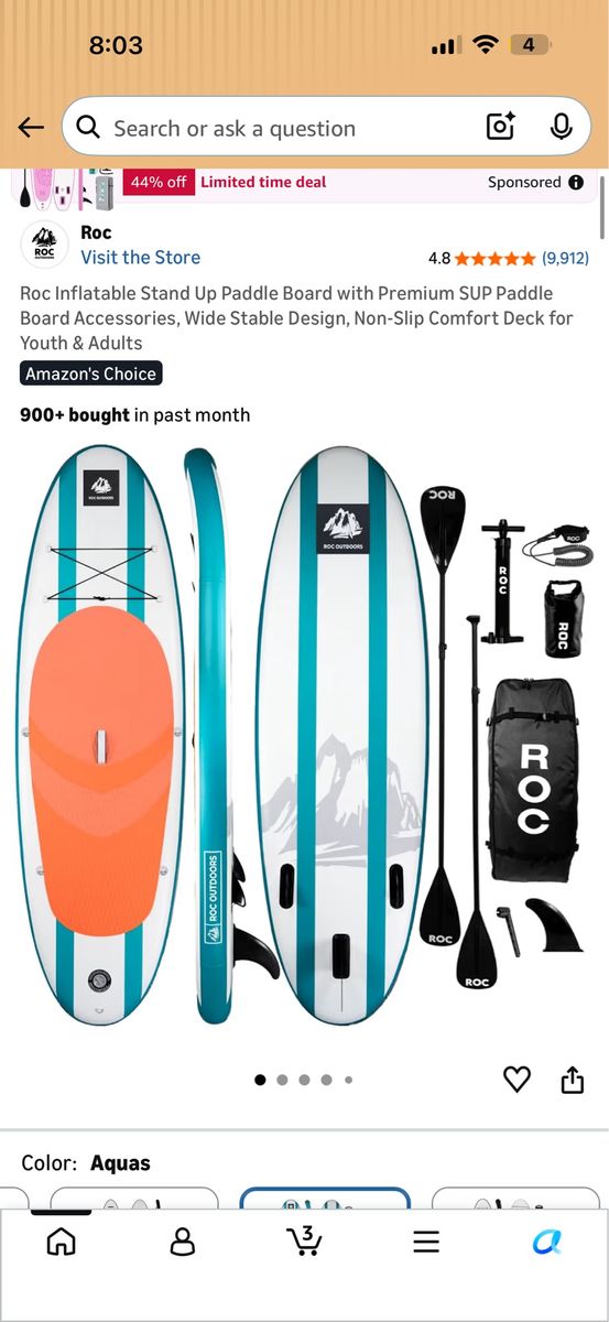 Paddle board