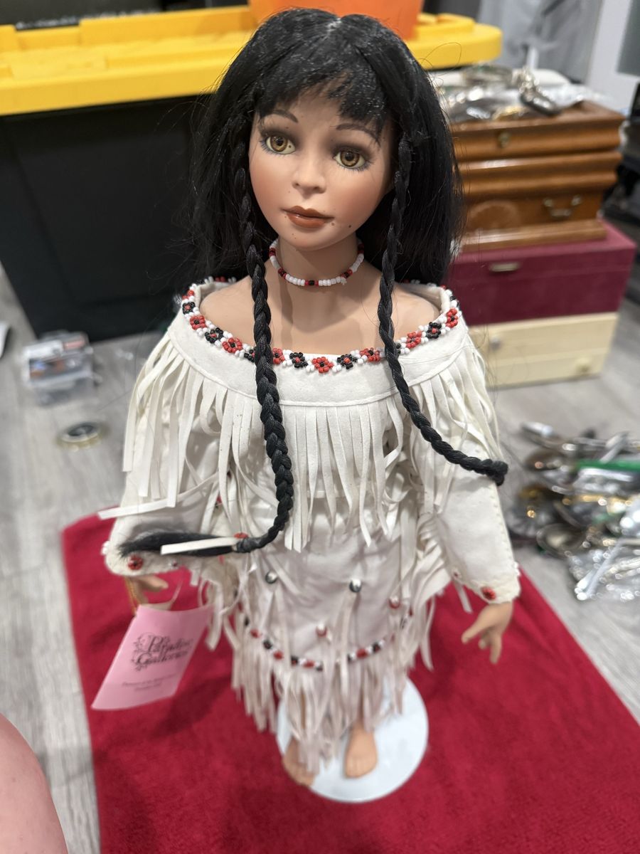 “Swirling Waters” Porcelain Doll