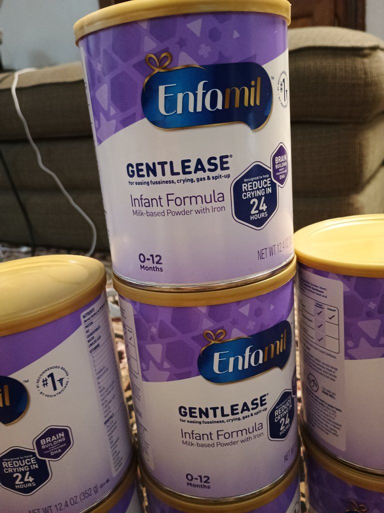 Enfamil Gentlease Infant Formula Powder 12.4 oz Cans (0-12 Months)