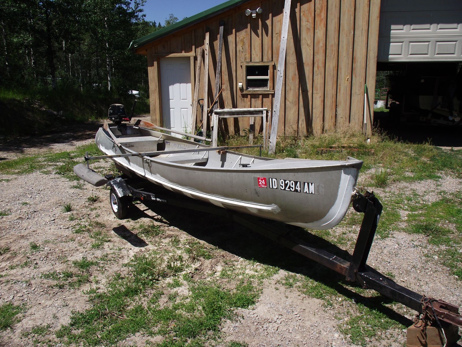 Grumman "Sport Boat" -- Square Back Canoe