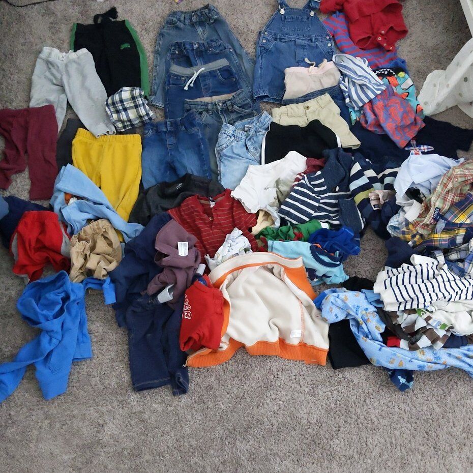 Over 75 Pieces! Boys 12-18 Months Clothes