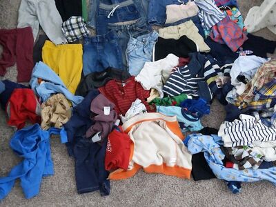 Over 75 Pieces! Boys 12-18 Months Clothes