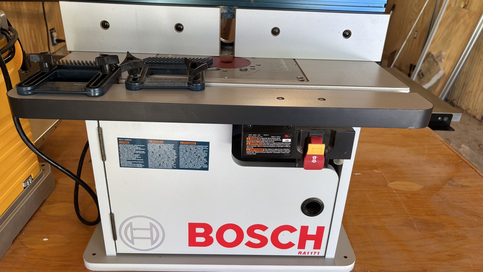 Bench Top Router Table