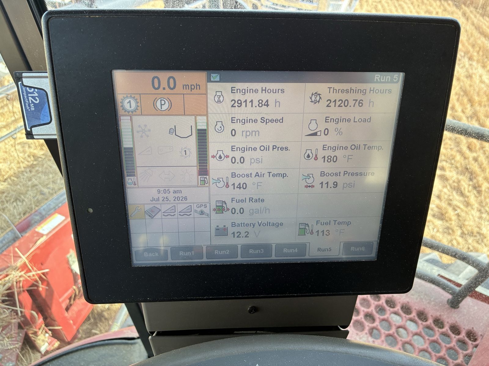 Case combine 7010