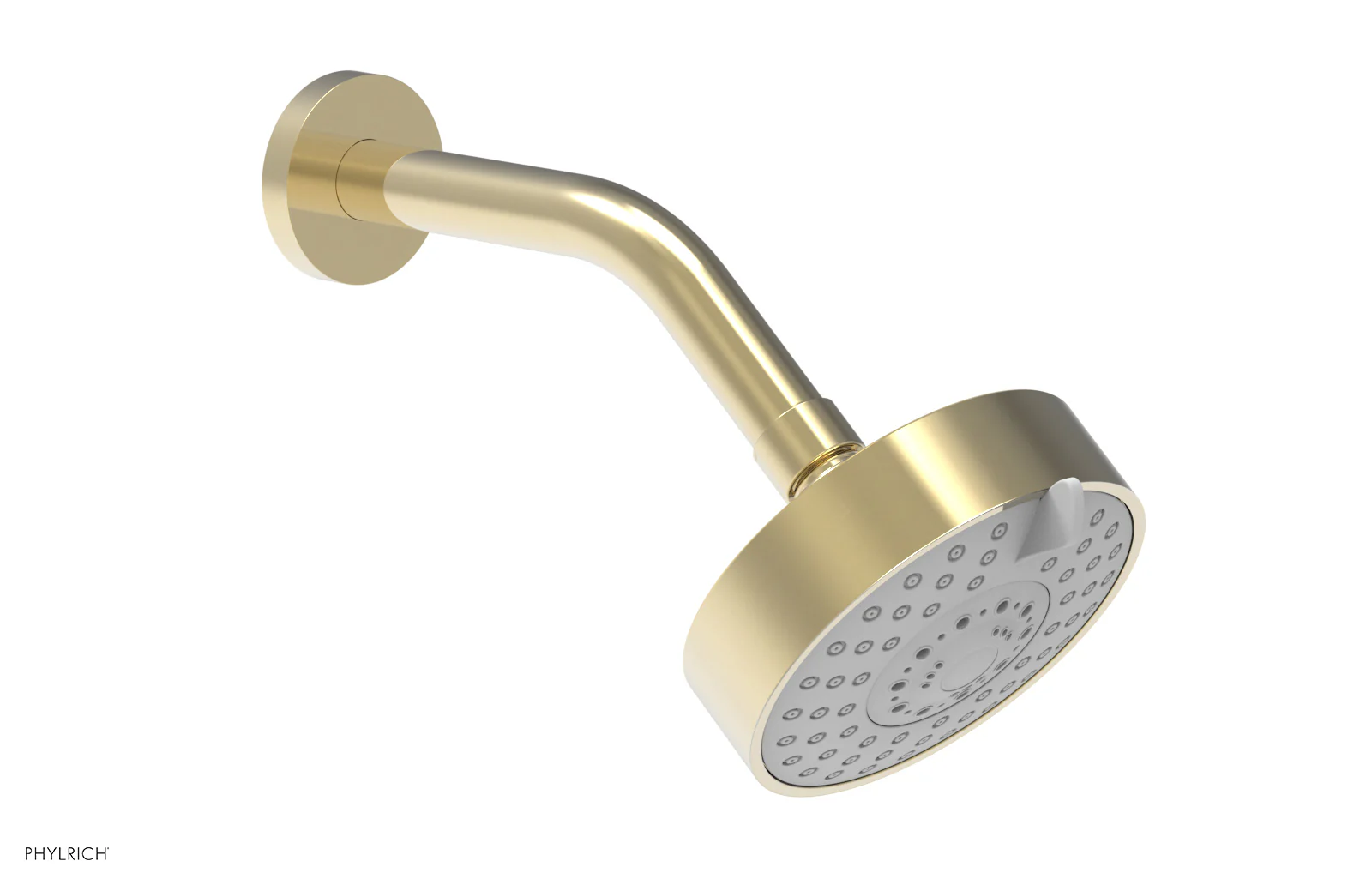 Phylrich K837-03U Shower Head Multi Function Uncoated Polished Brass NEW IN BOX