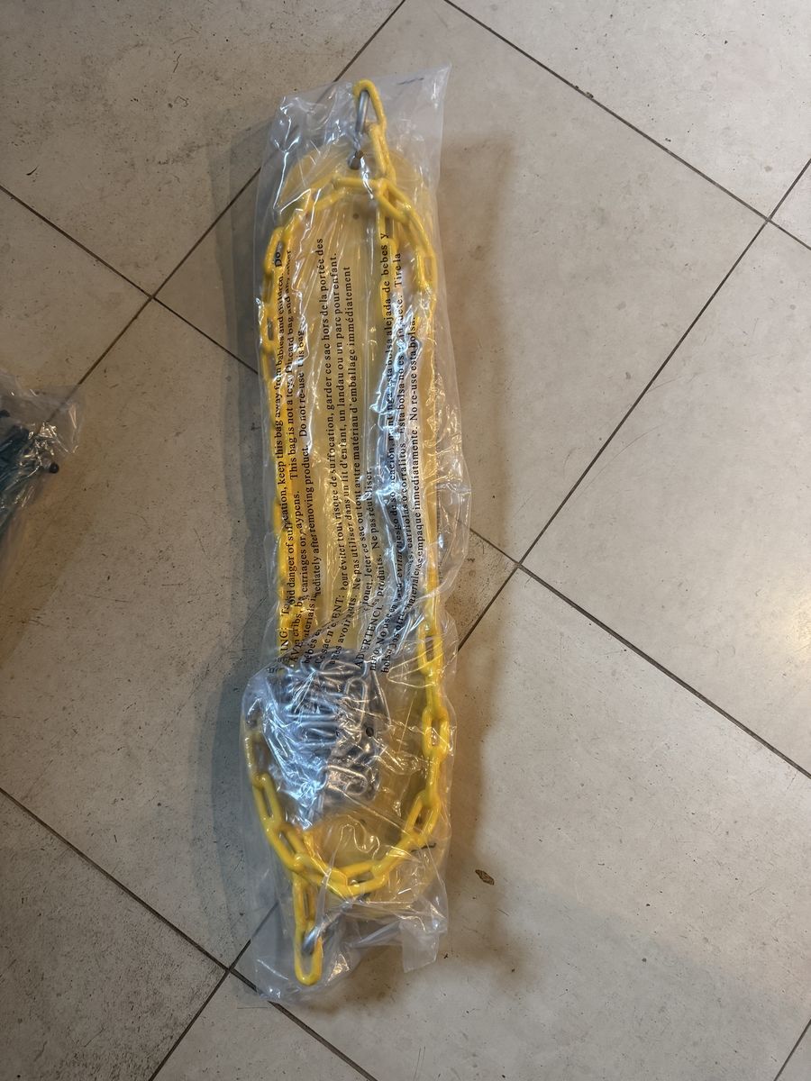 New Swing for swingset