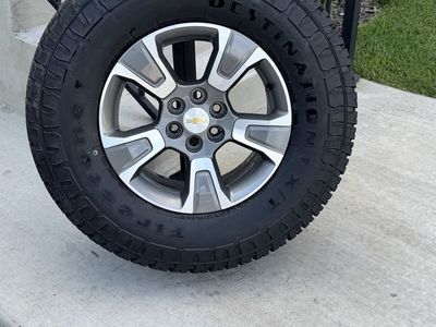 Chevy Colorado Rims and Tires 285/70R17 Firestone Destination X/T
