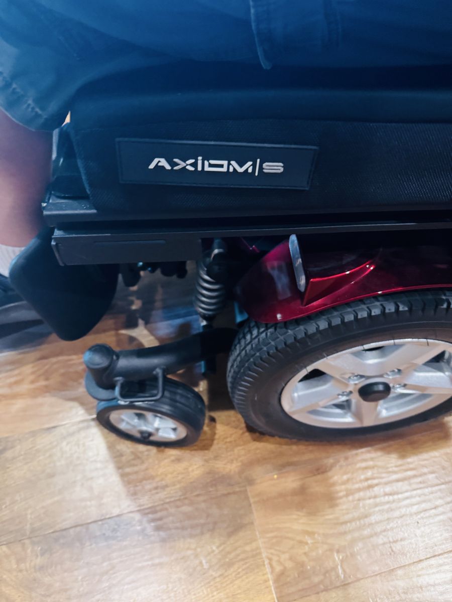 Velocity Mid-Wheel Drive Power Wheelchair with Axiom S Cushion