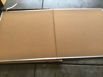 New 48x96 Foldable Cork Board