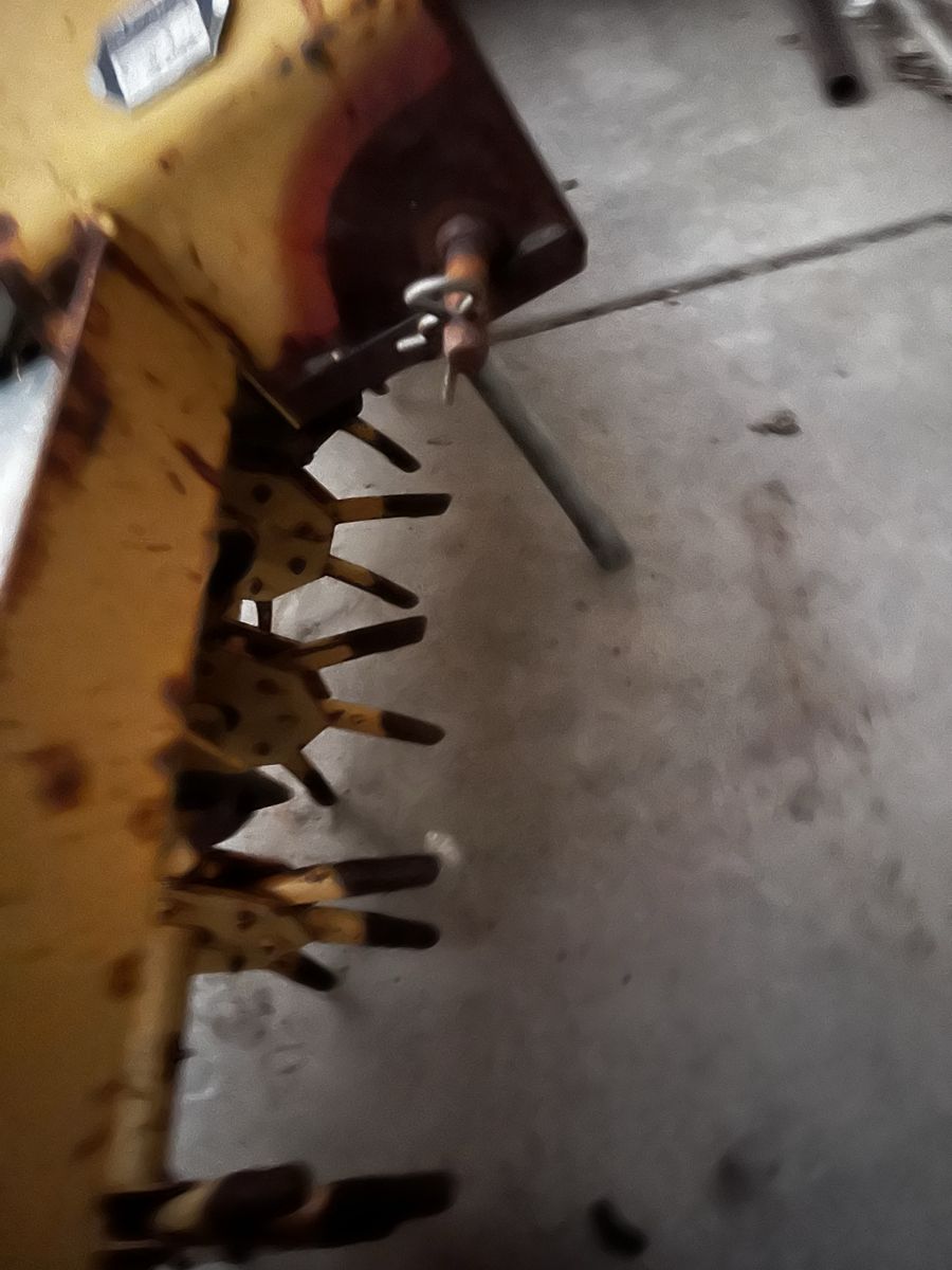 Aerator. Tractor size