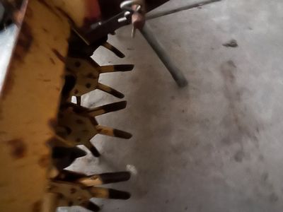 Aerator. Tractor size