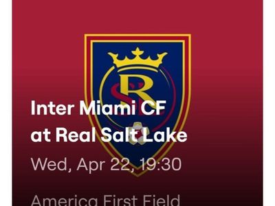 3 Tickets Inter Miami vs RSL
