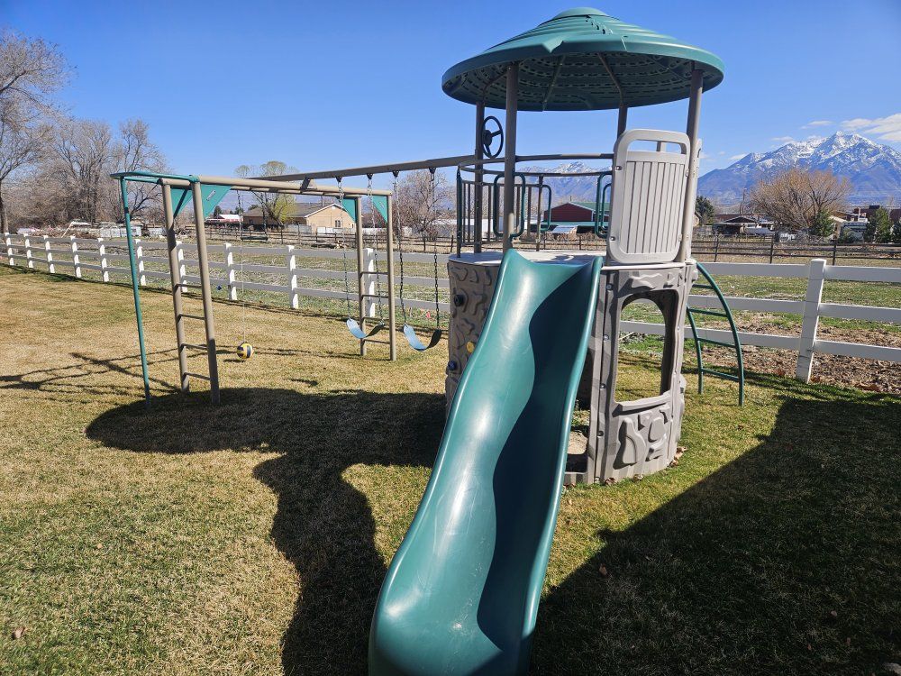 lifetime swing set/Playstation