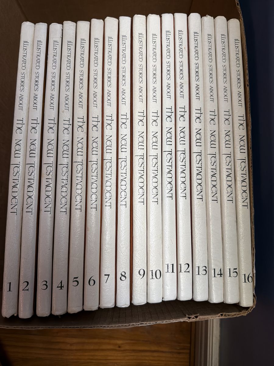 Vintage 1-16 Illustrated Stories About the New Testament