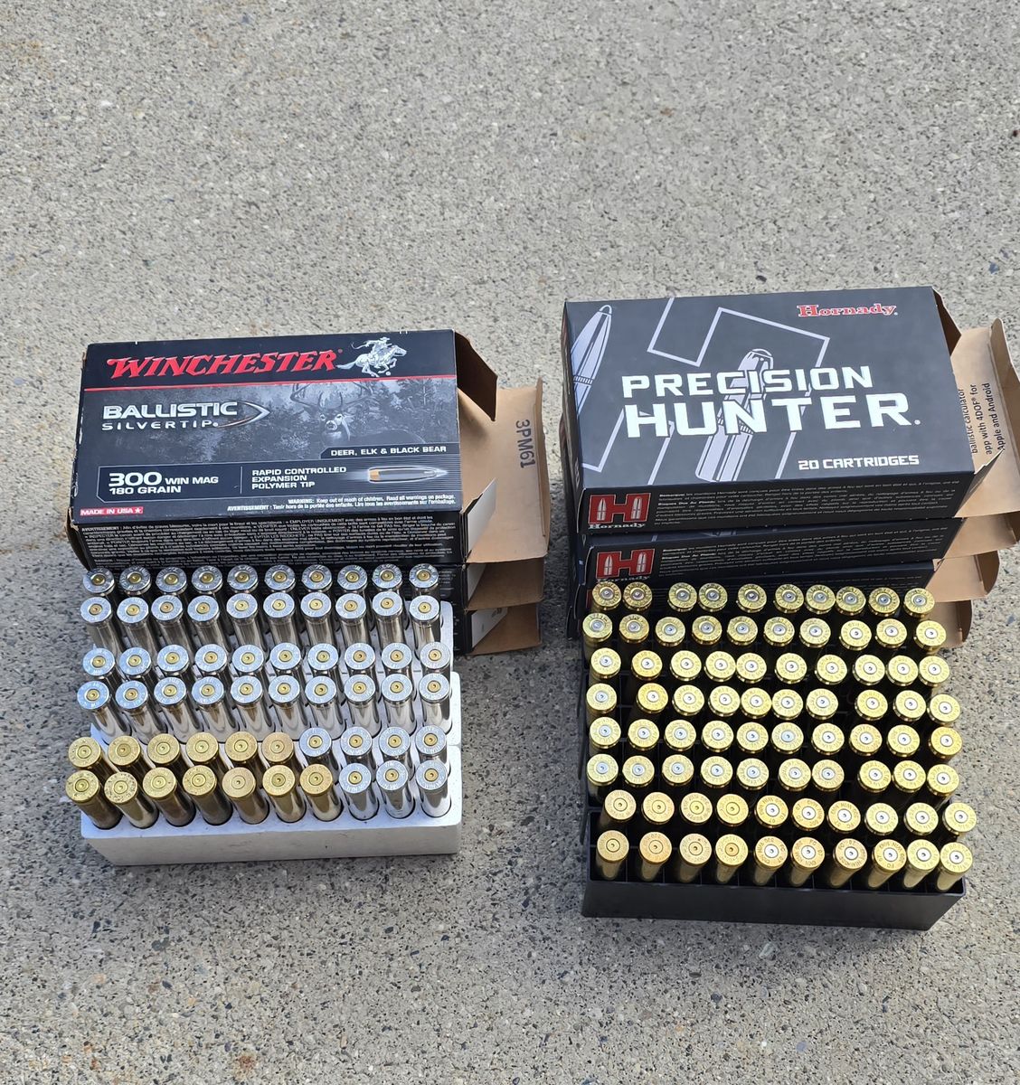 140 rounds of 300 Win Mag