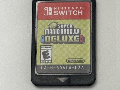 Nintendo Switch Game / Super Mario Bros U Deluxe / Good Condition