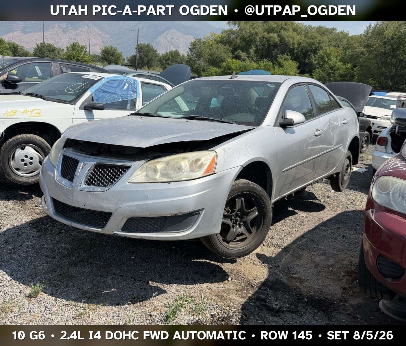 Just In! 2010 Pontiac G6 Parts - UTPAP Ogden