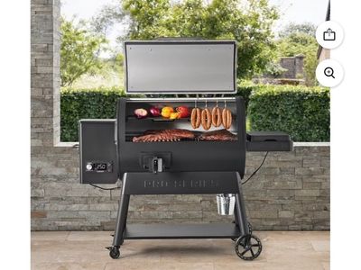 Member's Mark Pro Series 36" Pellet Smoker w/ Induction Burner & Smoke Tray