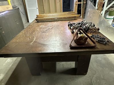 1917 Brunswick Pool Table