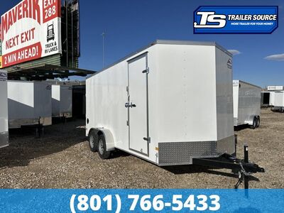 7x16 American Hauler Arrow Enclosed Cargo Trailer - 7'0" Interior - 7K GVWR