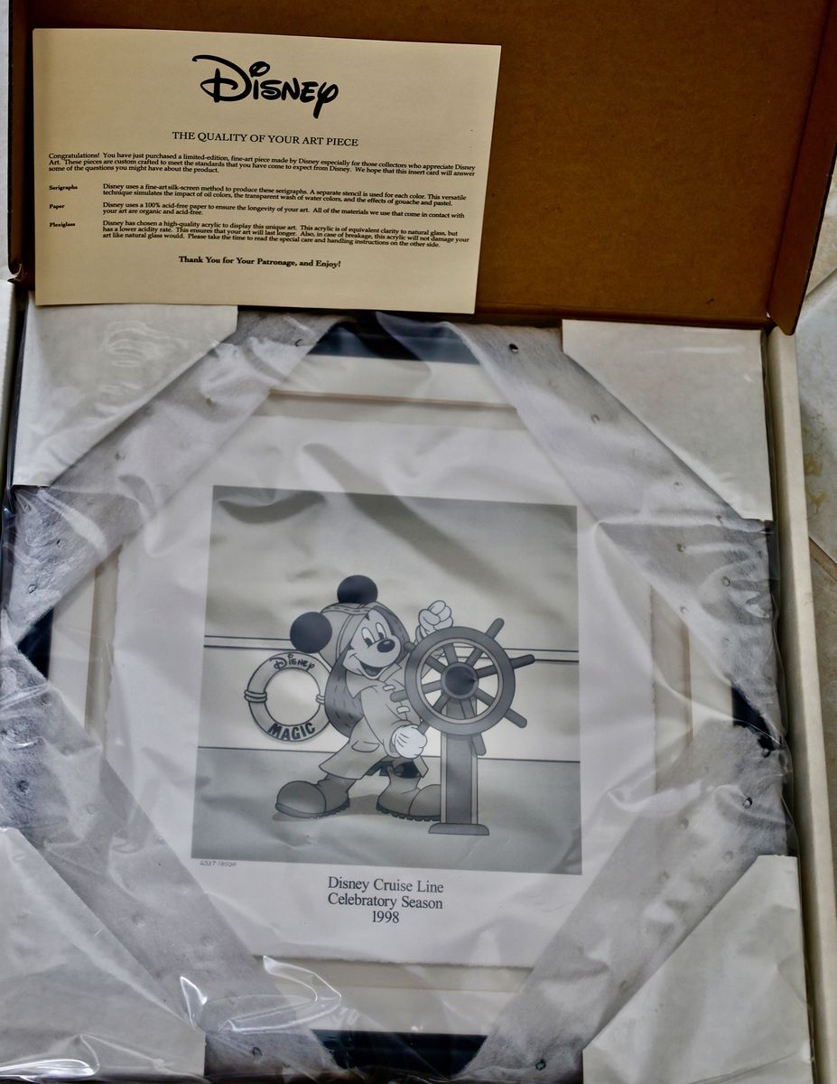 Mickey Mouse Helmsman Collector Print