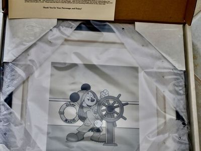Mickey Mouse Helmsman Collector Print