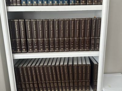 Vintage Encyclopaedia Britannica Book Set with Yearbooks and The Annals of America