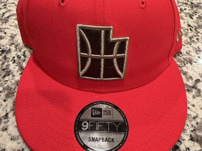 New Era 9FIFTY Utah Jazz Snapback Hat Red with a Camo Brim