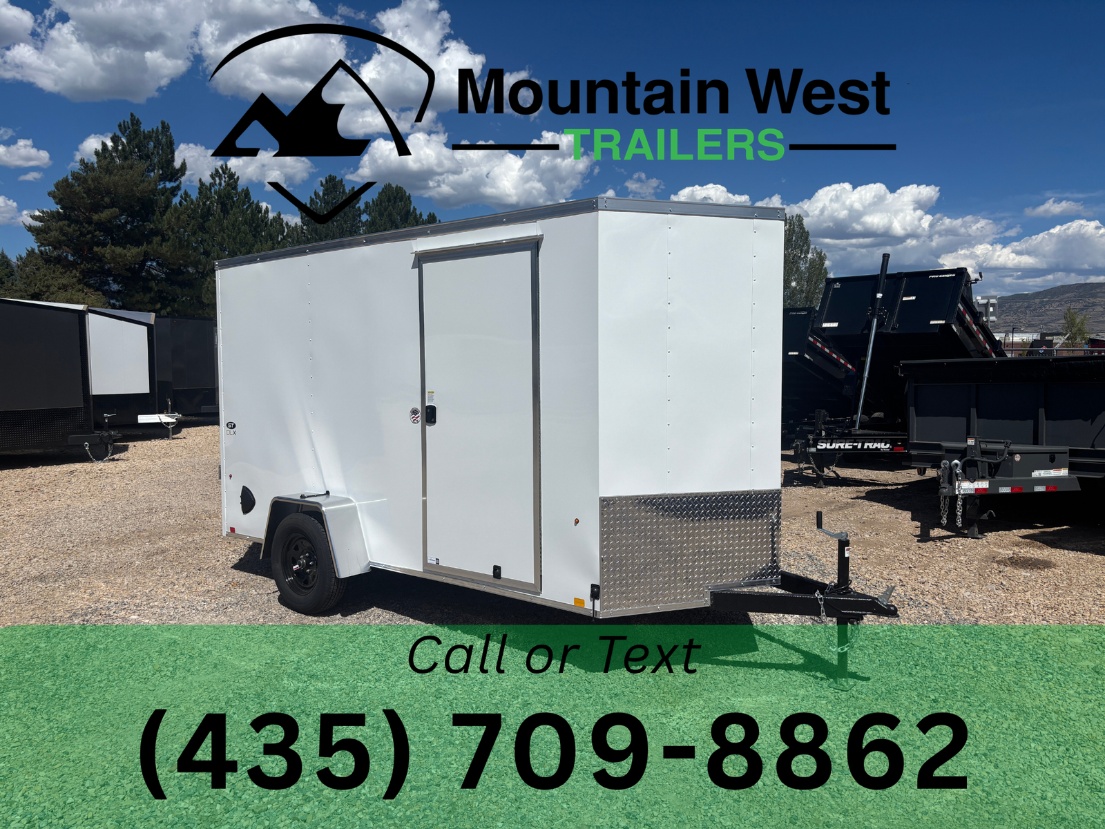 2027 Look Trailers ST DLX 6X12 Enclosed Cargo Trailer